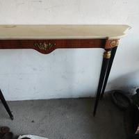 console meta 900 con marmo bianco