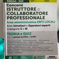 Libro concorso istruttore e collaboratore professi