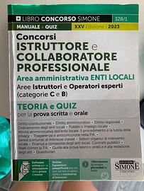 Libro concorso istruttore e collaboratore professi