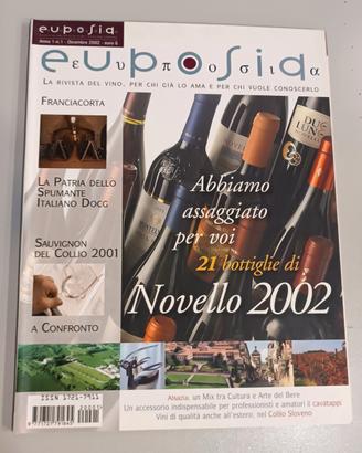 Rivista storica Vino Euposia Anno 1 N 1 12 2002 