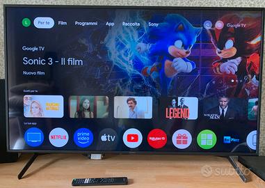 Sony TV SMART KD55X80J 55’’ Bravia 4K Android 10