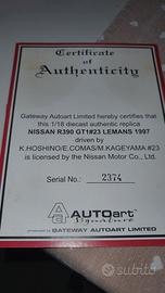 nissan r390 autoart 1:18
