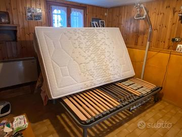 letto  nuovo elettrico con materasso