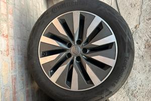 CERCHIO IN LEGA ORIGINALE AUDI DA 18”+ PNEUMATICO