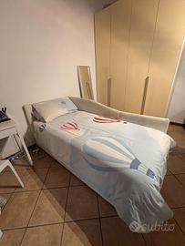 Letto Singolo in pelle