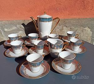 servizio caffé vintage porcellana bavarese