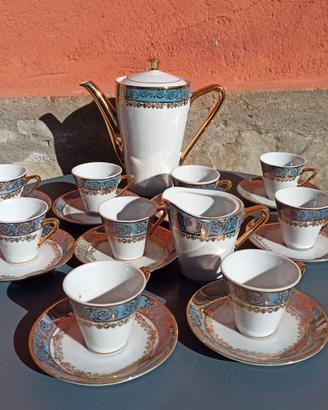 servizio caffé vintage porcellana bavarese