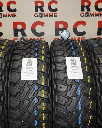 4 GOMME 185 R14C 102/100Q NANKANG NK 4X4 WD M/T FT