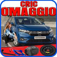 Ruotino Di Scorta 4Fori Da 16 Dacia Sandero kit