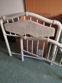 letto in rattan