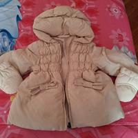 Piumino d'oca elegante da bambina come nuovo 
