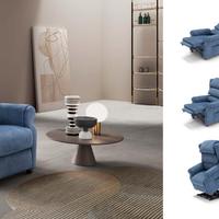 Poltrona Relax NUVOLA Morbida e Confortevole