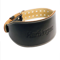 Cinturone cuoio pesistica Harbinger 6" mis.M Nuovo