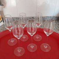 Set 6 calici grappa cristallo Richard Ginori