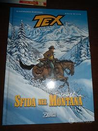 FUMETTI TEX CARTONATO SFIDA NEL MONTANA