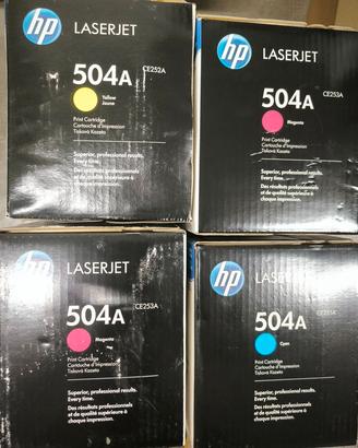Lotto 8 toner HP LaserJet  CP3520/CP3525/CM3530