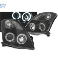FARI SUZUKI SWIFT 05-10 ANGEL EYES CCFL FONDO NERO