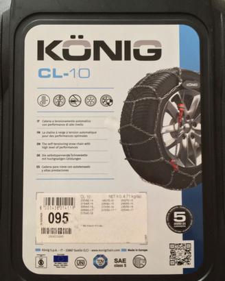 Catena a tensionamento automatico Cl10 - 095 konig