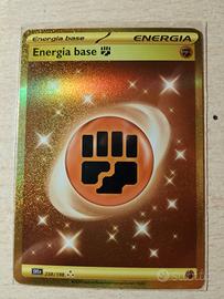 Pokémon Energia Base ULTRA RARA Gold secret 