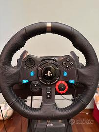 Volante logitech G29 + Pedaliera + supporto