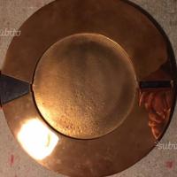 Scultura in bronzo "Piatto Sirio" Esa Fedrigolli