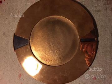 Scultura in bronzo "Piatto Sirio" Esa Fedrigolli