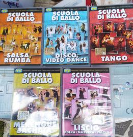 Corsi di ballo DVD e video cassette 