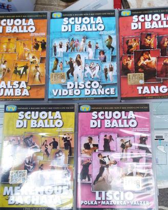 Corsi di ballo DVD e video cassette 