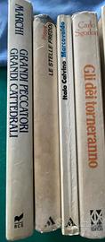 Lotto di quattro libri di narrativa italiana
