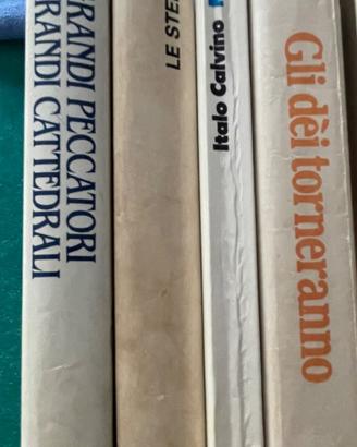 Lotto di quattro libri di narrativa italiana