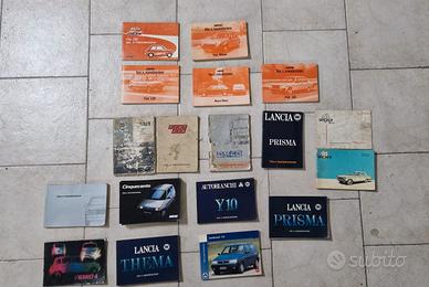 20 manuali uso e manutenzione a blocco 