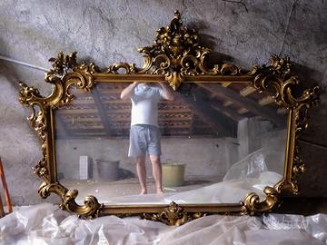 Specchio barocco Casa Padrino realizzato a mano 