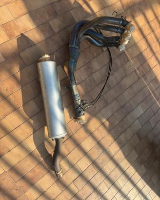 Scarico originale completo Kawasaki zx10R 2005