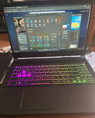 notebook gaming Msi rtx 4070