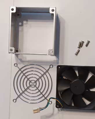 Ventola PC Shuttle DA09225R12U 12V con Supporto