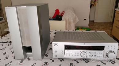 Amplificatore stereo SONY STR-DE 475 con subwoofer