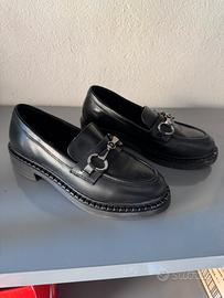 Mocassini donna pelle n38