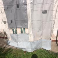 veranda per roulotte taglia 7 e nervo di metri 6,5