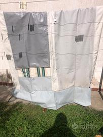 veranda per roulotte taglia 7 e nervo di metri 6,5