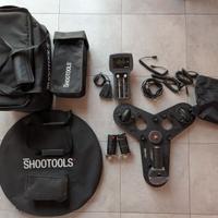SHOOTOOLS kit Camera Dolly 360 + slider 80/150 cm