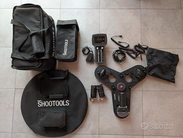 SHOOTOOLS kit Camera Dolly 360 + slider 80/150 cm