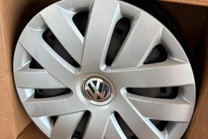 Cerchi Ferro VW Polo con Copricerchi Originali