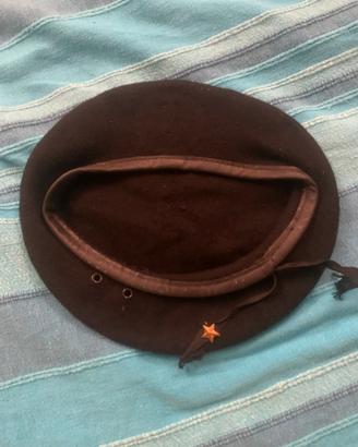 Basco militare E.I nero