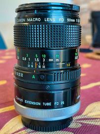 Canon FD 50mm f3.5 Macro