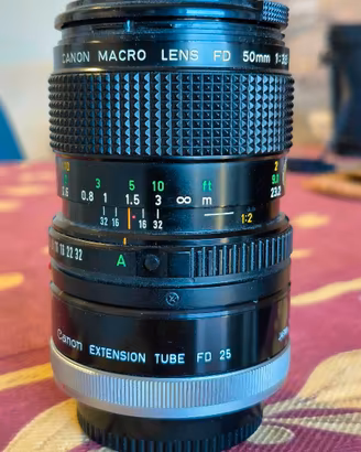 Canon FD 50mm f3.5 Macro