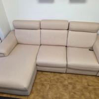 Divano elettrico sfoderabile  3 posti