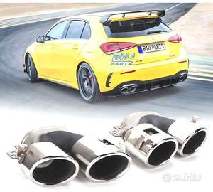 TERMINALI SCARICO MERCEDES CLASSE A W177 CLA W118 