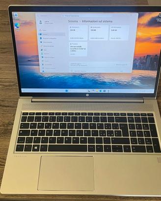 HP Probook 450G8 core i5 11° Gen. 8/256