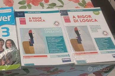 libri 3'media a rigor di logica 9788891548948