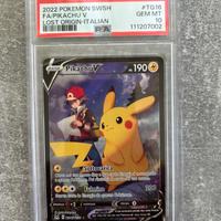 Pikachu V Tg16 PSA 10